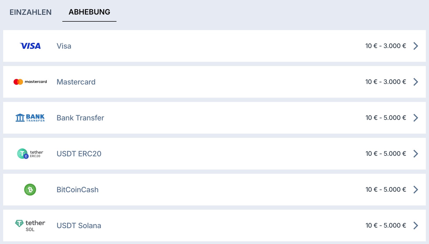 Auszahlungen im Zoccer Online Casino